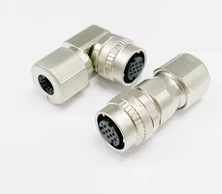 Domestic servo connector CM10-SP10SDDK-10P straight type CM10-AP10SDDK-10P angled type snap-on
