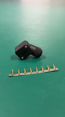 Industrial Automation Fast Connector 9PIN Servo Motor Crimp / Solder Metal / Plastic Connectors