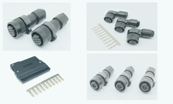 DDK 2P 10P Straight Angle Type Connector And Base PODS 4pin 10pin Straight Or Angle Type Aviation Plug