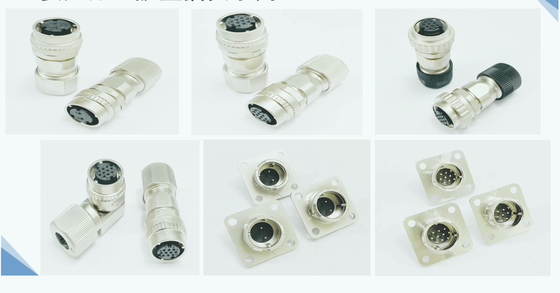 DDK 2P 10P Straight Angle Type Connector And Base PODS 4pin 10pin Straight Or Angle Type Aviation Plug