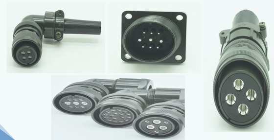 DDK 2P 10P Straight Angle Type Connector And Base PODS 4pin 10pin Straight Or Angle Type Aviation Plug