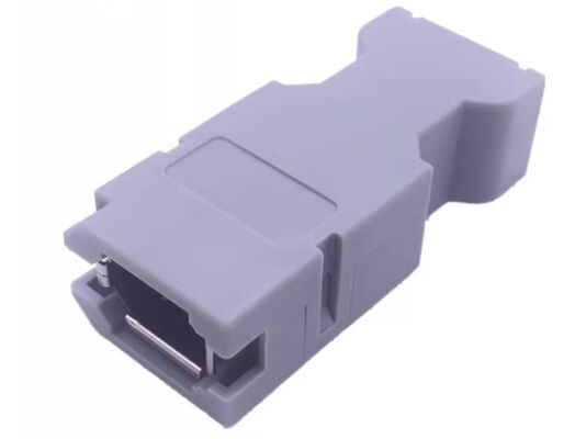Yaskawa V Series Compatible Servo Motor Connector with Silver and Gold Plated Pins for Industrial Automation