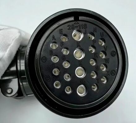 Fanuc four-axis line connector MS3108A28-11S AD25 nylon corrugated tube adapter 22 pins