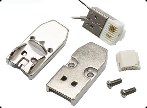 Siemens servo cable connector 6FX2003-0DC20/ODC20 RJ45 Ethernet plug connector
