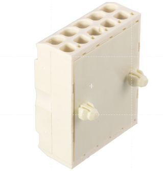 10PIN Insulation Resistance 1000V Voltage Rating Crimp Solder Termination Servo Motor Connector for Industrial Automation