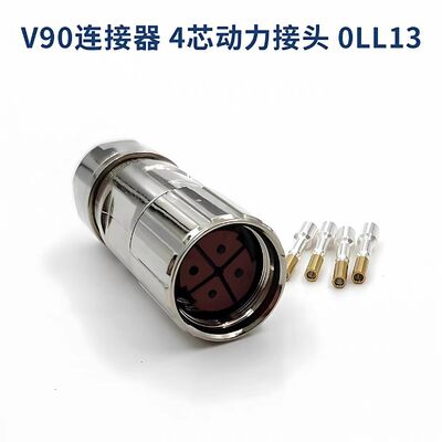 V90 Connector 4-core 1000V Servo Motor Connector for Industrial Automation 6FX2003