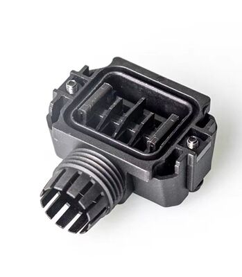 4-Pin Servo Motor Connector with Crimp/Solder Termination and Silver/Gold Plated Contacts