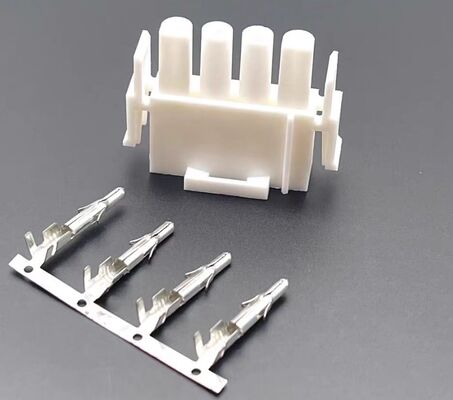 Yaskawa Fuji WSK-M04P 4-pin Servo Motor Power Connector for Industrial Automation with Silver Pin Golded Pin