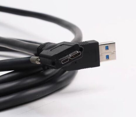 Daheng Hikvision industrial camera data cable, Japan Taiyo high-flex drag chain with screws, USB 3.0 to Micro-B