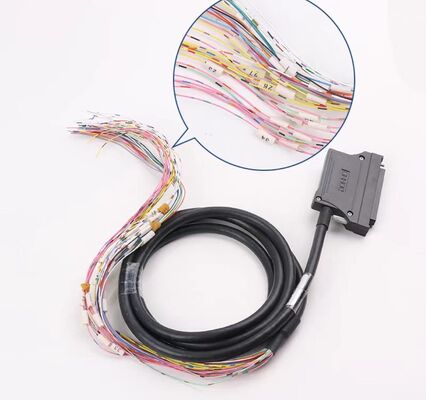 FCN 40-core Cable Servo Motor Connector for Mitsubishi Q Series PLC, Replaces X210-5 Servo Motor Plug