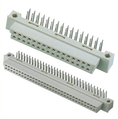 اتصال دهنده ی سوکت IDC زن 90 درجه ای با اتصالات سوکت اتصال دهنده ی فلنج DIN 41612